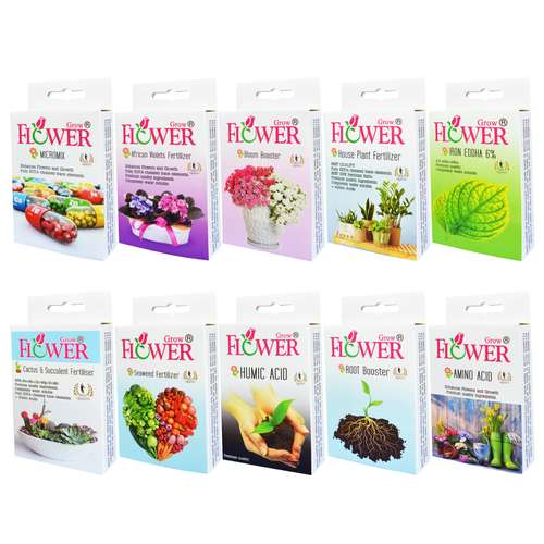 کود تقویتی فلاورگرو مدل Full مجموعه 10 عددی