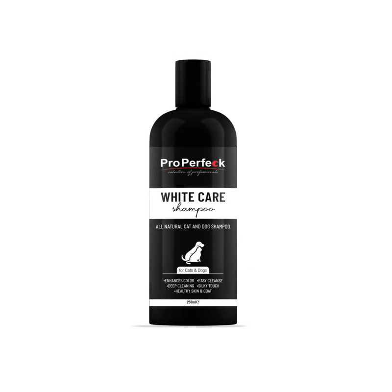 شامپو سگ و گربه پروپرفک مدل White care حجم 250 میلی لیتر