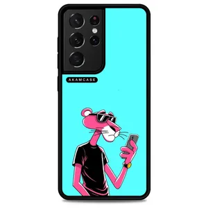 AKAM AMC-WSGS21U-PINK PANTHER1 Cover For Samsung Galaxy S21 Ultra