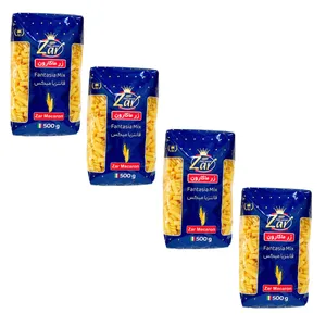 ماکارونی فرمی میکس زر ماکارون - 500 گرم بسته 4 عددی