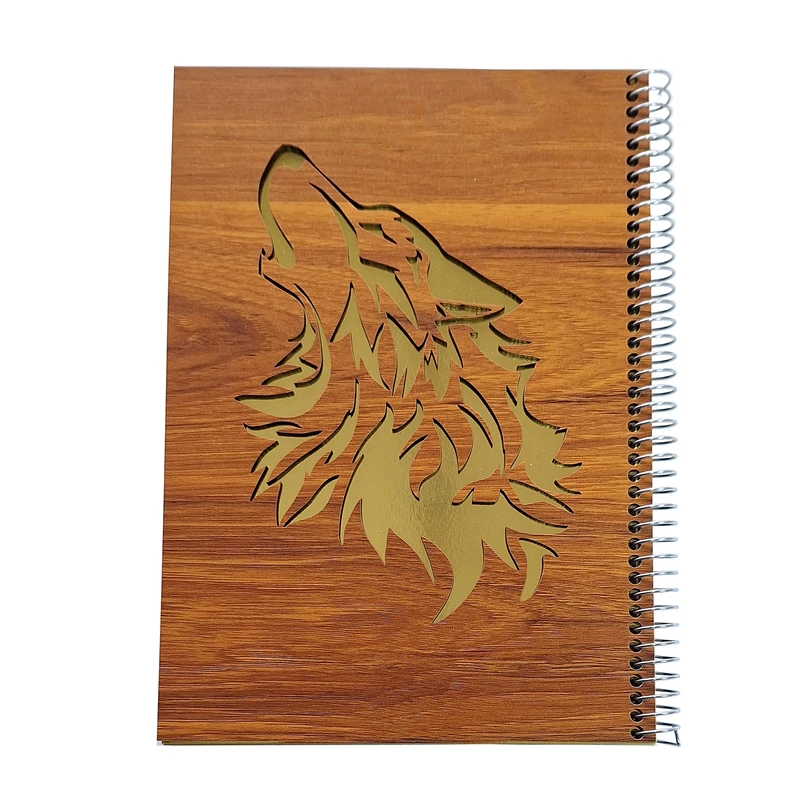 دفتر طراحی 60 برگ کالج مدل Wolf کد 105