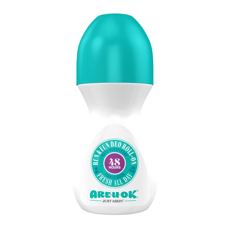 رول ضد تعریق آر یو اوکی مدل run and fun deo roll-on حجم 50 میلی لیتر