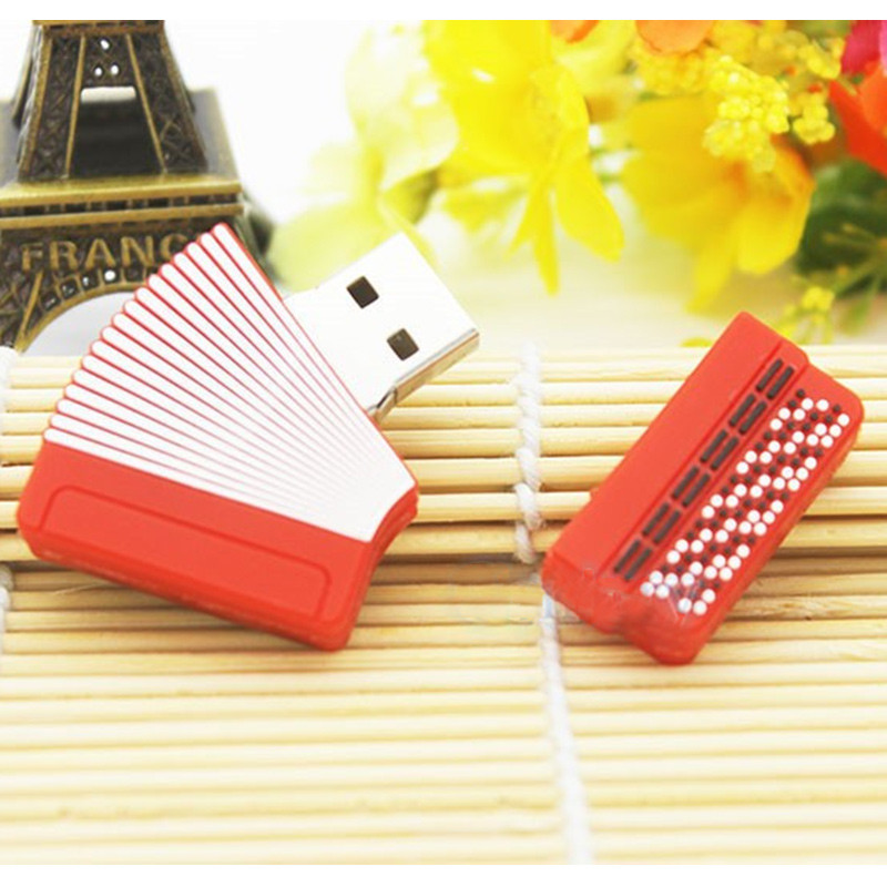 فلش مموری  Usb 2.0 اولتیتا مدل آکاردئون ظرفیت 128 گیگابایت