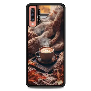 AKAM AMC-WSGA70-COFFEE-17 Cover For Samsung Galaxy A70