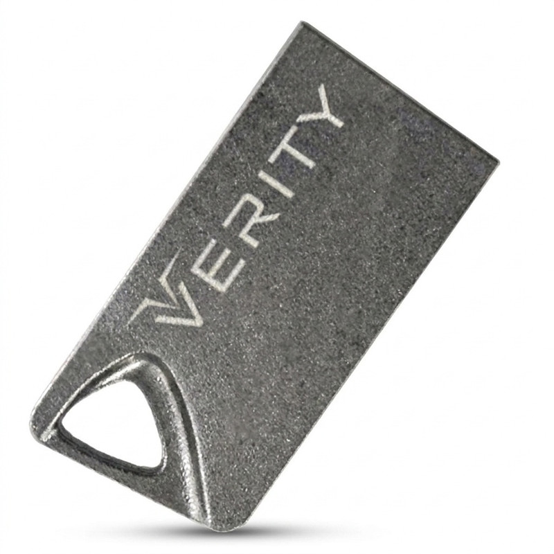 فلش مموری وریتی مدل V812 با ظرفیت 64 گیگابایت، ابعاد 25x12x5 میلی‌متر و وزن 4 گرم