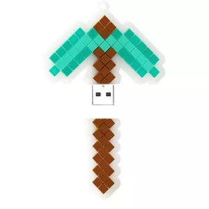 فلش مموری دایا دیتا طرح Minecraft Pickaxe مدل PW1002 ظرفیت 16 گیگابایت