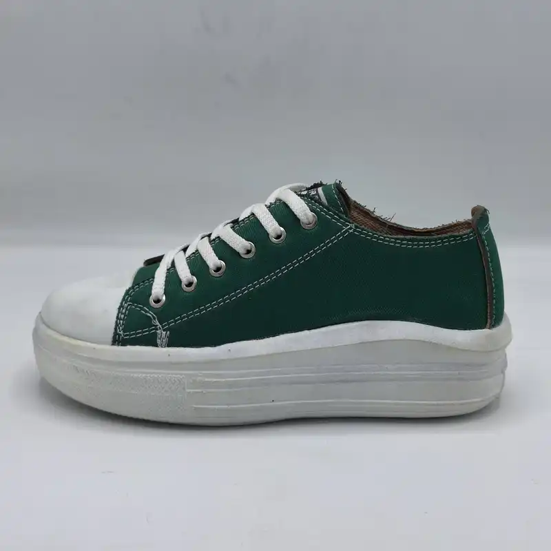 کفش پیاده روی زنانه مدل لژدار رنگ سبز