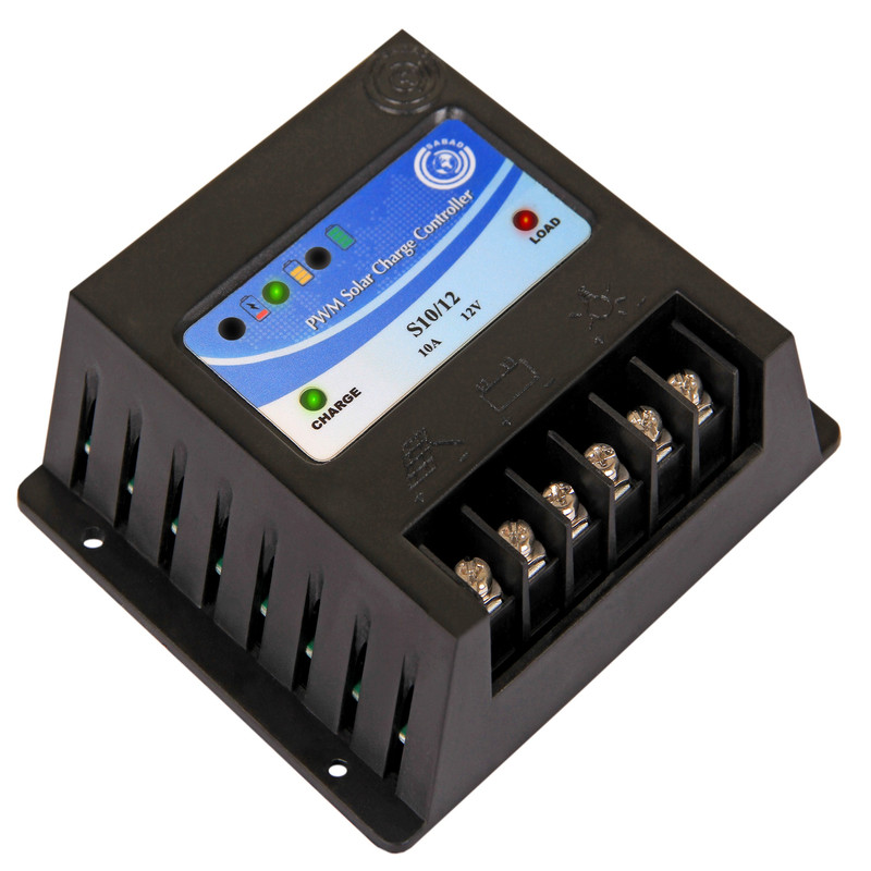 شارژ کنترلر خورشیدی ساباد مدل PWM S10/12