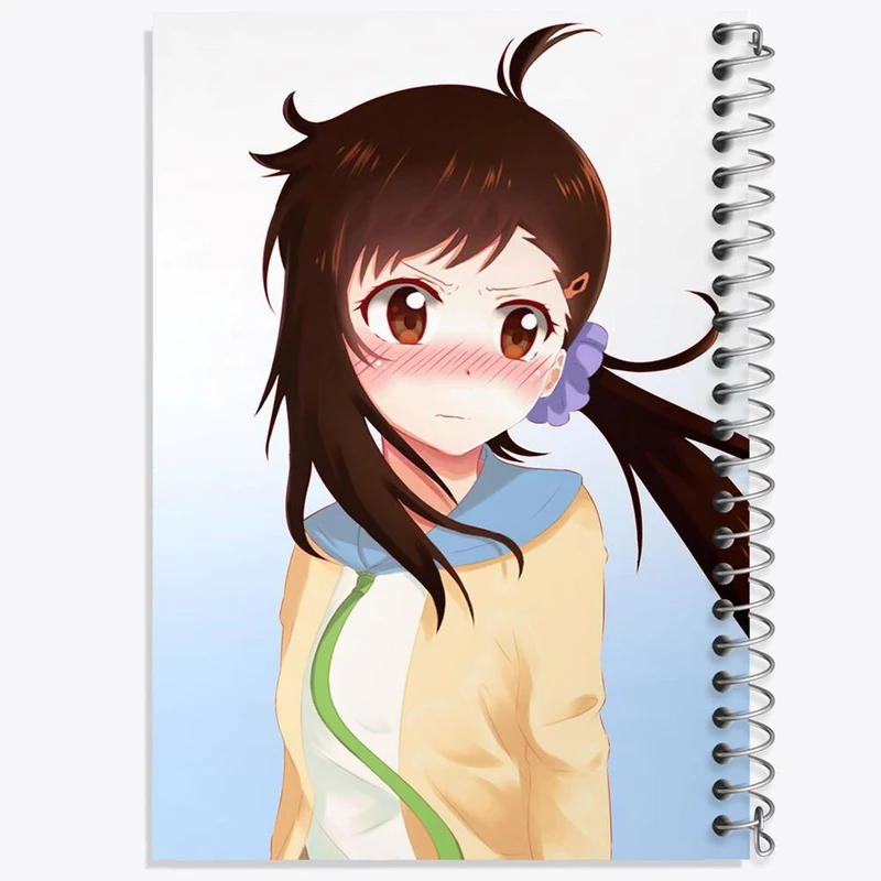 دفتر نقاشی 50 برگ خندالو مدل اونودرا انیمه عشق دروغین کد 17142