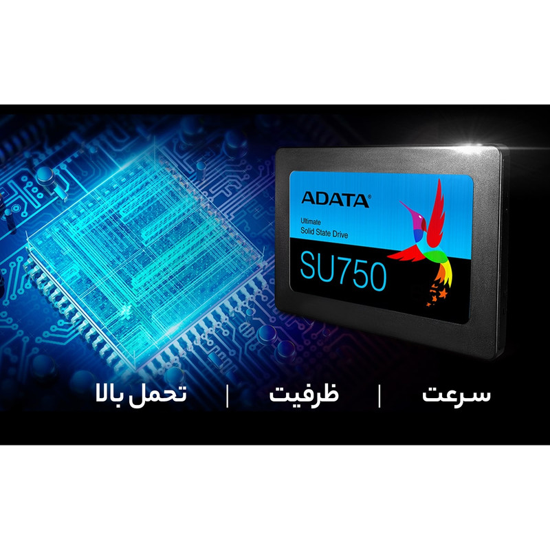 اس اس دی اینترنال ای دیتا مدل SU750 3D NAND - ظرفیت 512 گیگابایت