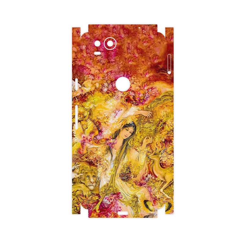 برچسب پوششی ماهوت مدل Persian miniature 1-FullSkin مناسب برای گوشی موبایل گوگل Pixel 2