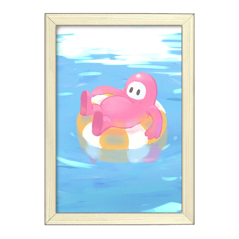 تابلو خندالو طرح بازی فال گایز (Fall Guys) کد 32828