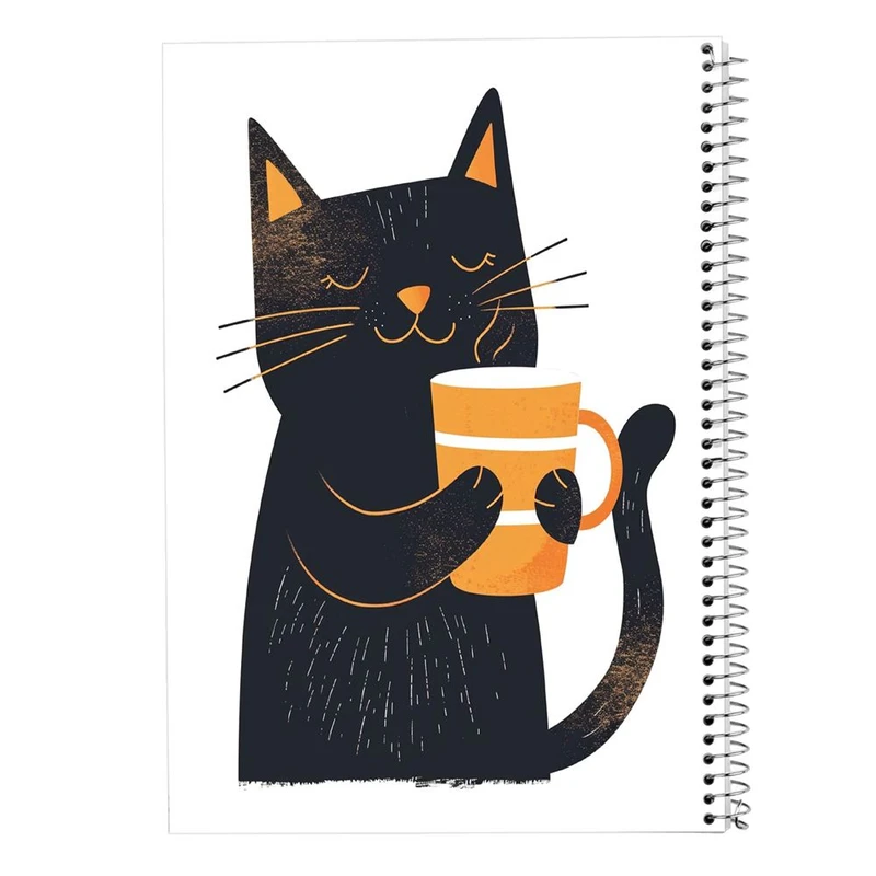 دفتر شطرنجی 50 برگ مدوپد طرح موجودات فانتزی کد DF17039