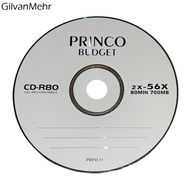 سی دی خام پرینکو باجت مدل Gm-Pb06 بسته 6 عددی