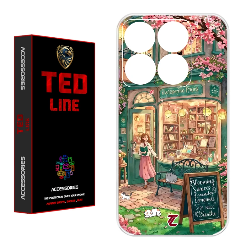 کاور تدلاین طرح دختر کد 1225 مناسب برای گوشی موبایل شیائومی Mi 14T / 14T Pro