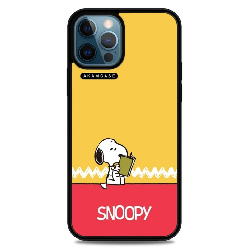 کاور آکام مدل AMC-WA12PROMAX-SNOOPY-21 مناسب برای گوشی موبایل اپل iPhone 12 Pro Max