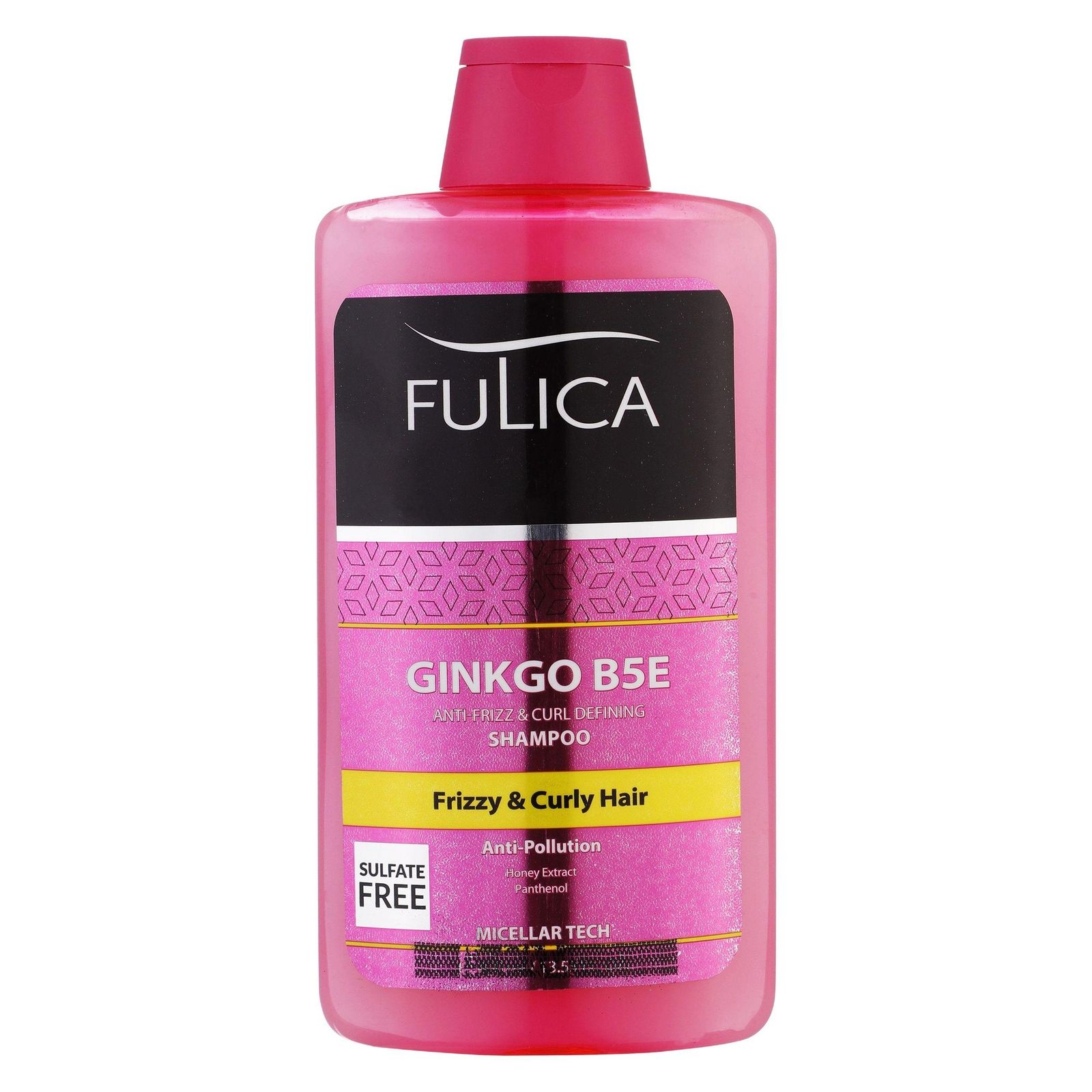 شامپو مو فولیکا مدل GINKGO B5E مخصوص موهای شکننده و مجعد حجم 400 میلی‌لیتر -  - 1