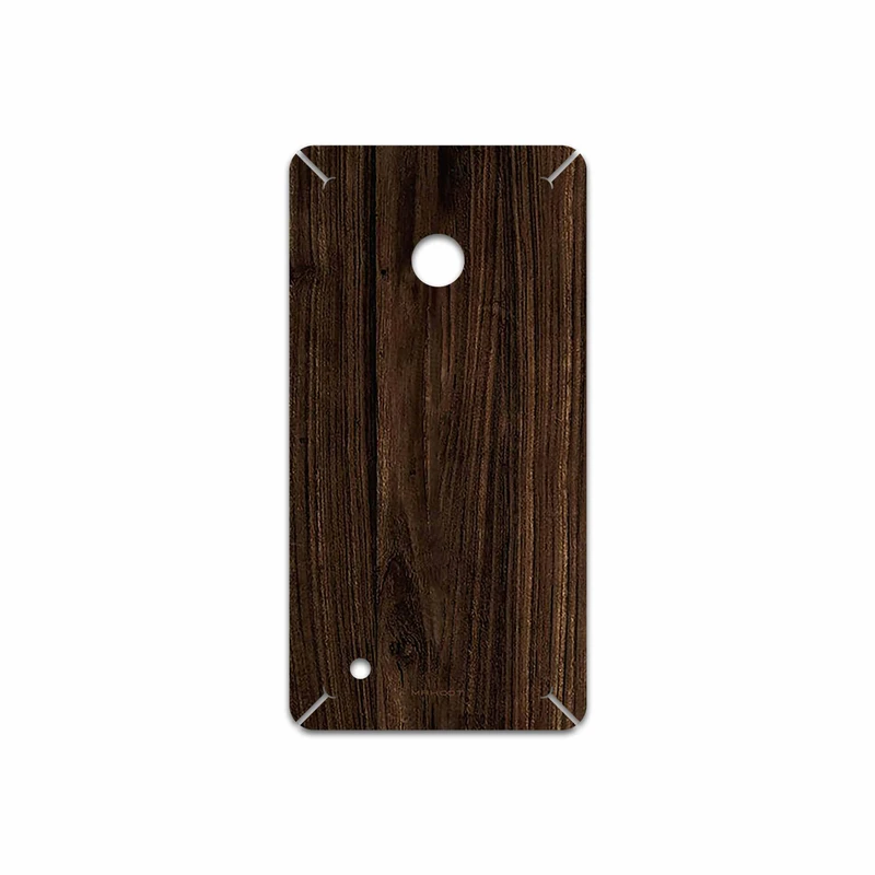 برچسب پوششی ماهوت مدل Dark Walnut Wood مناسب برای گوشی موبایل نوکیا Lumia 530