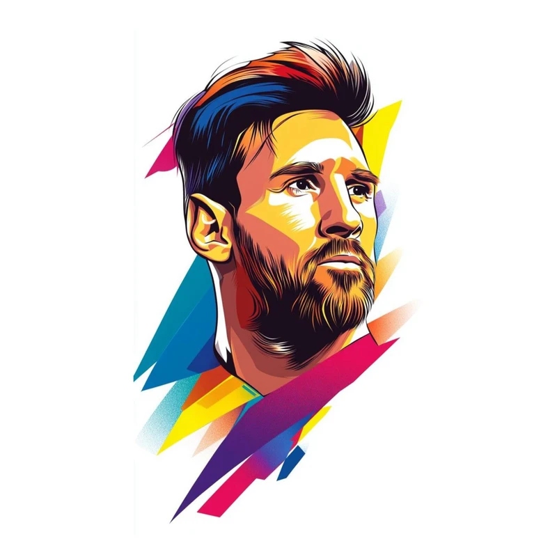 استیکر پارچه و لباس پاد آفرین مدل مسی کد 1708