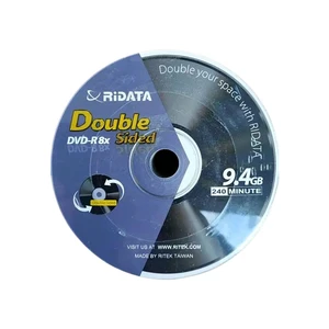 دی وی دی خام ری دیتا مدل double‑sided dvd‑r 9.4gb 8x