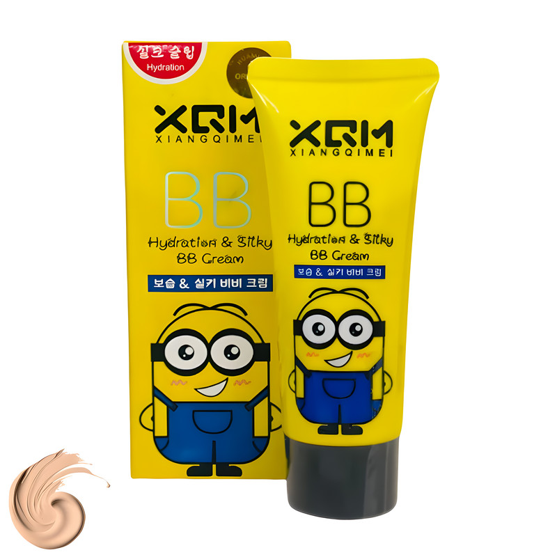 کرمپودر bb ایکس کیو آی ام مدل مینیون حجم 65 میلی لیتر