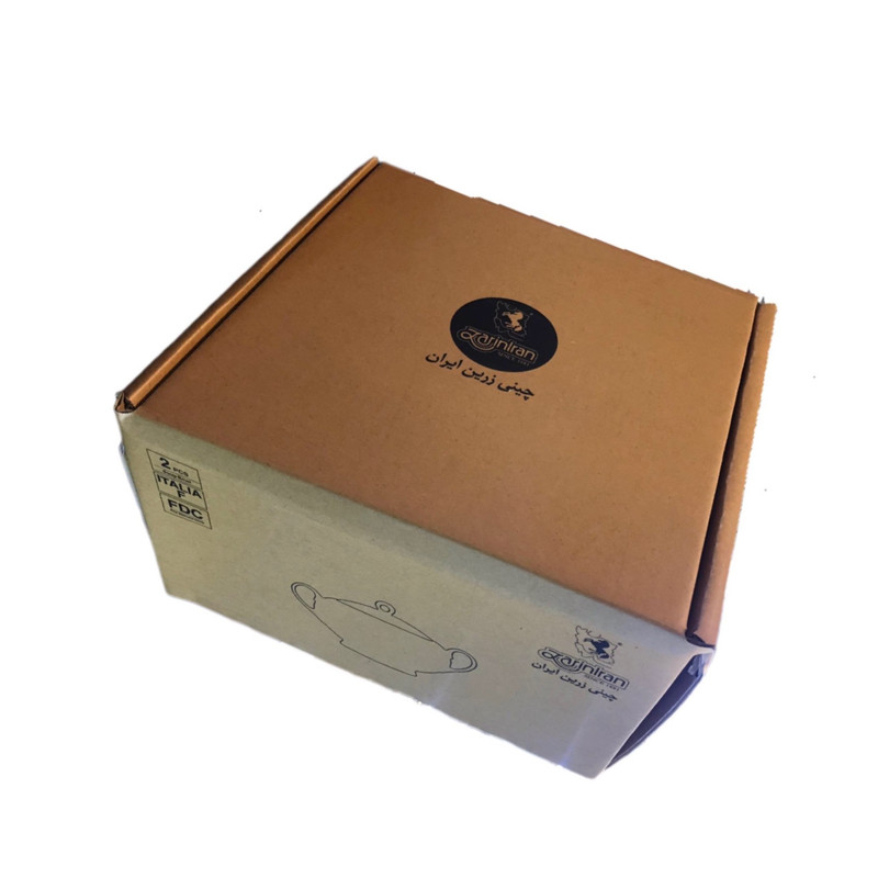 سوپ خوری چینی زرین ایران مدل ایتالیا اف 3650 سمن درجه 3