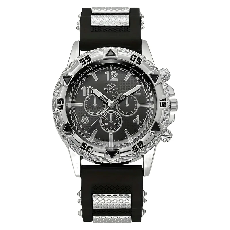 ساعت مچی عقربه‌ای مردانه ژوی مدل تک موتوره بند پیو کد 3