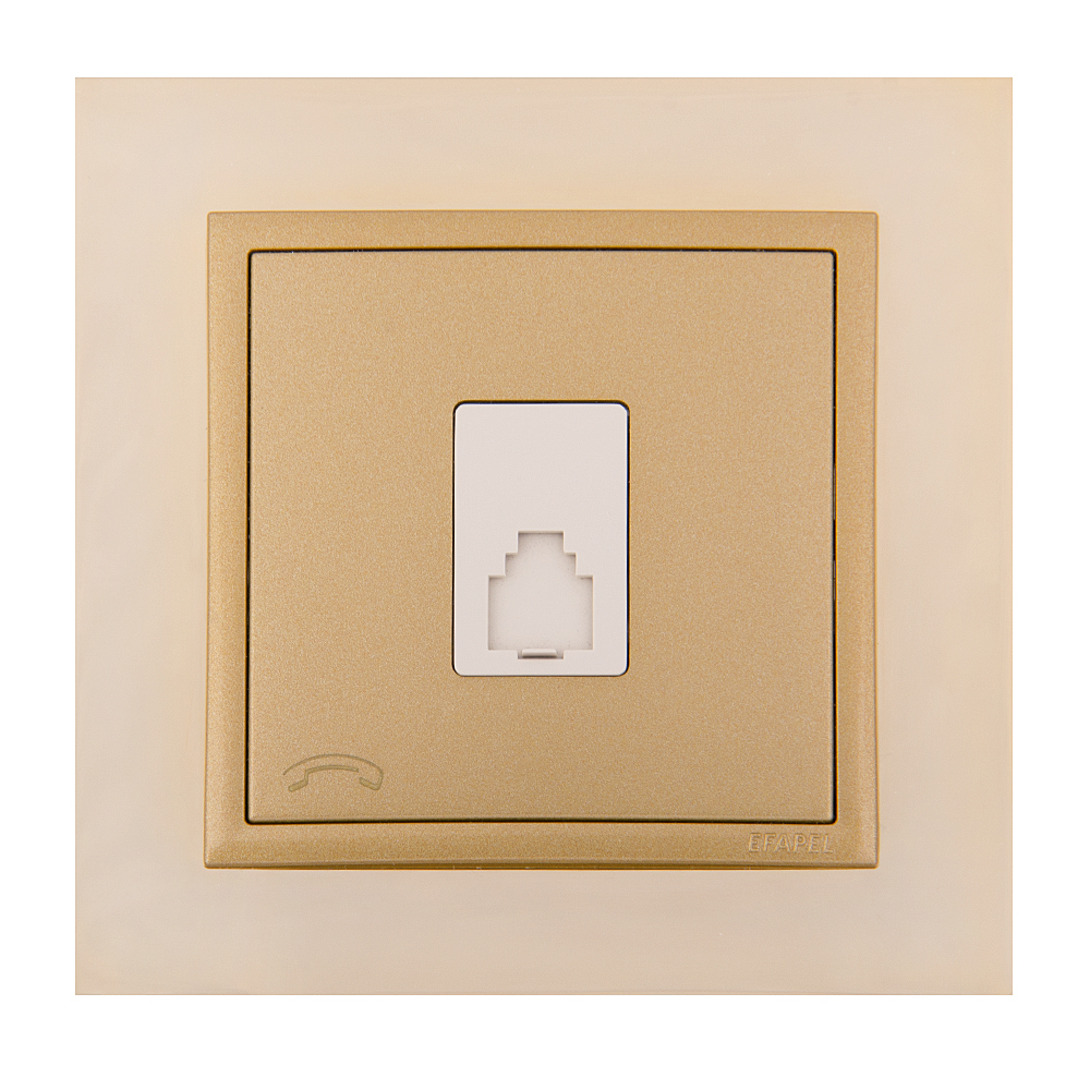 پریز تلفن ایفاپل مدل LOGUS90 METALLO کد 90910TOU/21252/90712