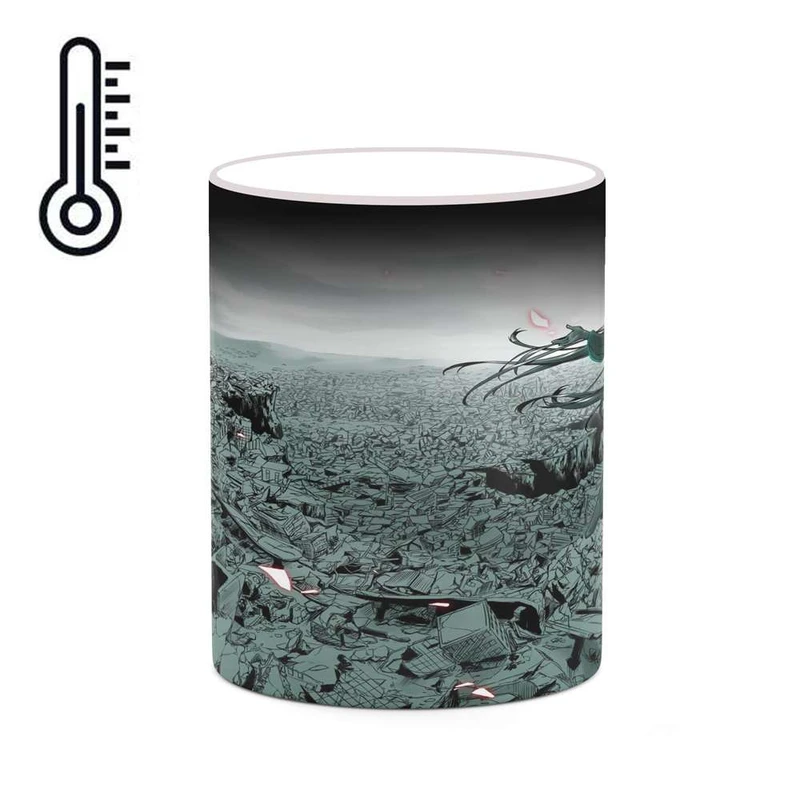 ماگ حرارتی کاکتی مدل انیمه کد mgh19285