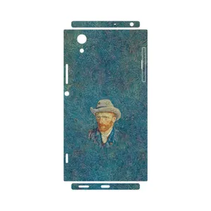 MAHOOT Self portrait with a gray felt hat-FullSkin Cover Sticker for Sony Xperia XA1
