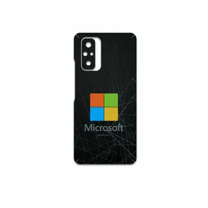 MAHOOT Microsoft-Logo Cover Sticker for Xiaomi Redmi Note 10 Pro