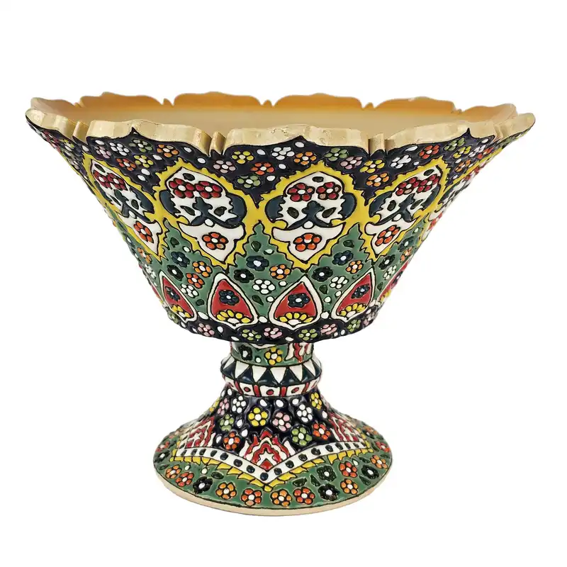 شکلات خوری میناکاری مدل ساغر کد s20