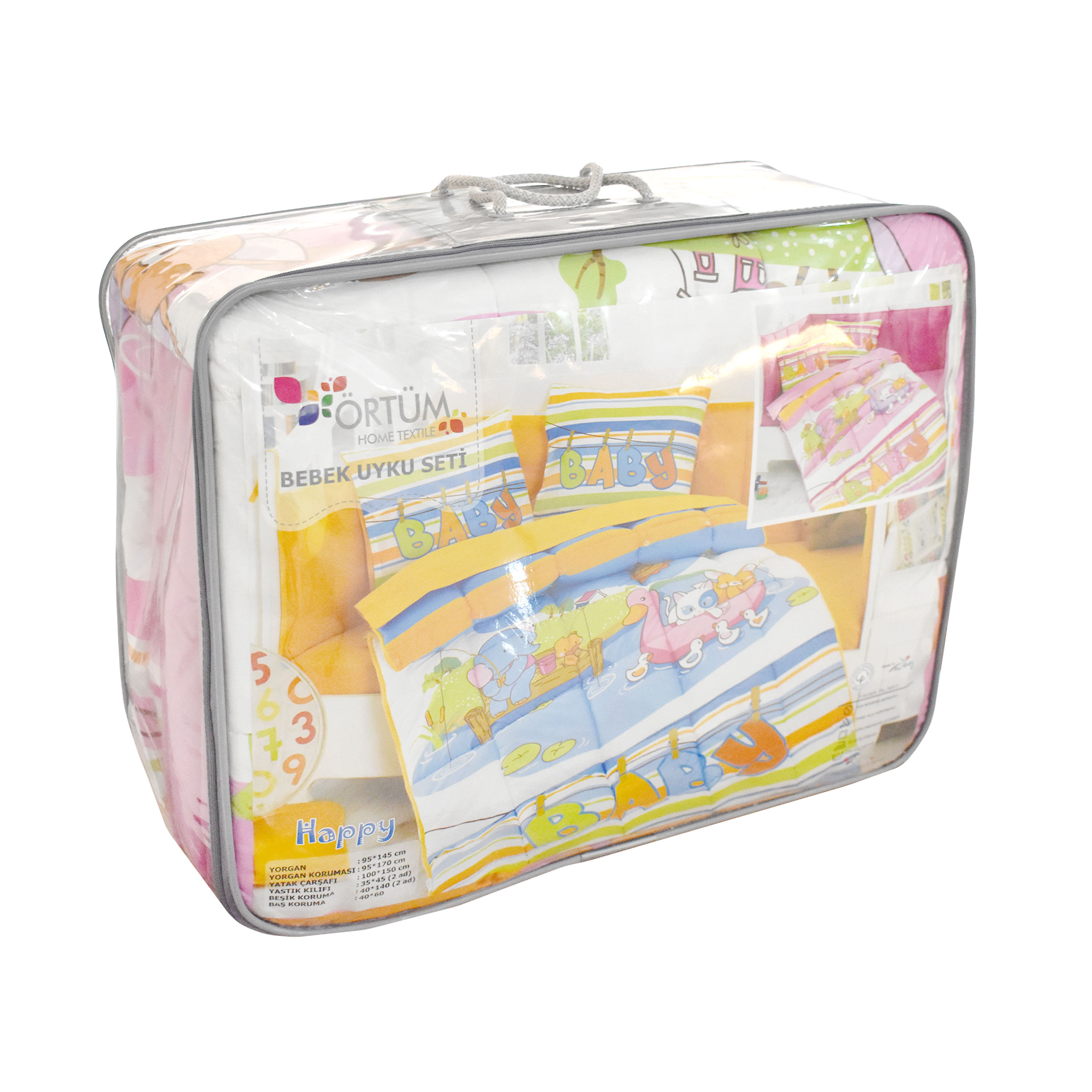 سرویس خواب 8 تکه نوزاد اورتوم مدل O - 3602154