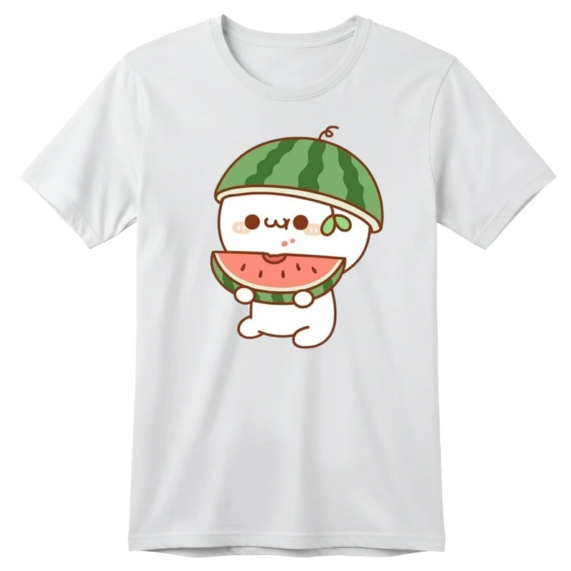 تی‌شرت آستین کوتاه بچگانه مدل هندوانه یلدایی کد p19 