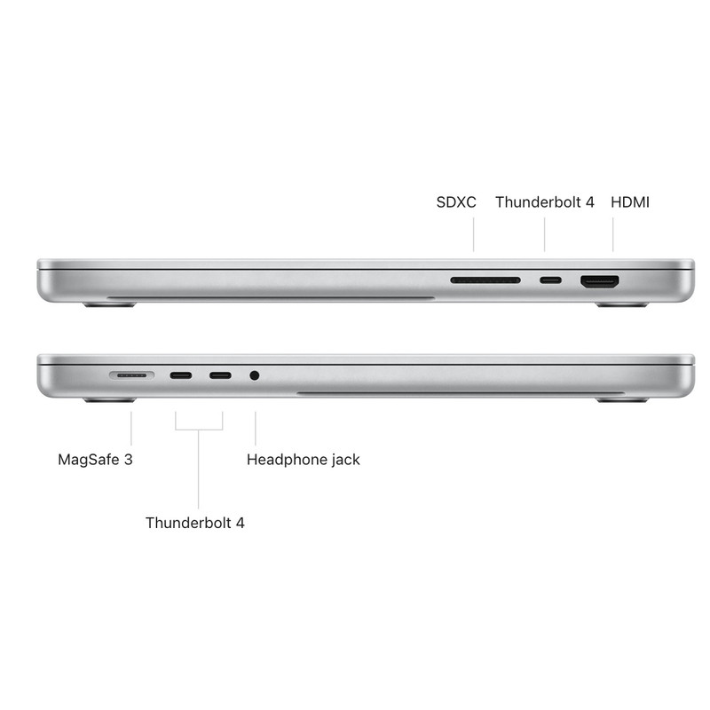 لپ تاپ 16.2 اینچی اپل مدل MacBook Pro Mk183 2021 - A لپ تاپ 16.2 اینچی اپل مدل MacBook Pro Mk183 2021 - A