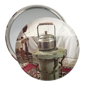 آینه جیبی خندالو مدل نوستالژی کد 29160