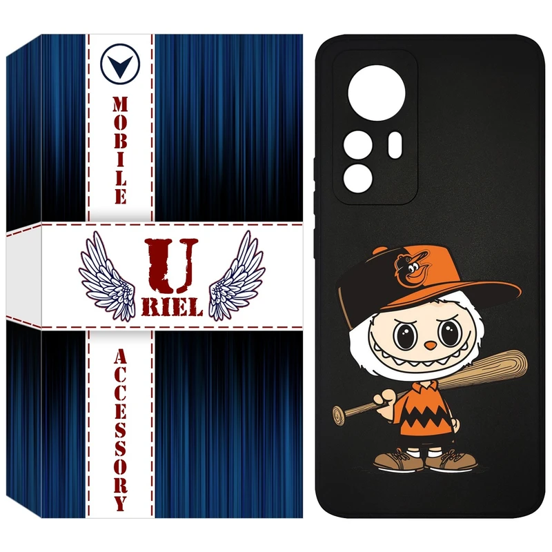 کاور یوریل مدل KSH کد 128 طرح عروسک لبوبو مناسب برای گوشی موبایل شیائومی 12T