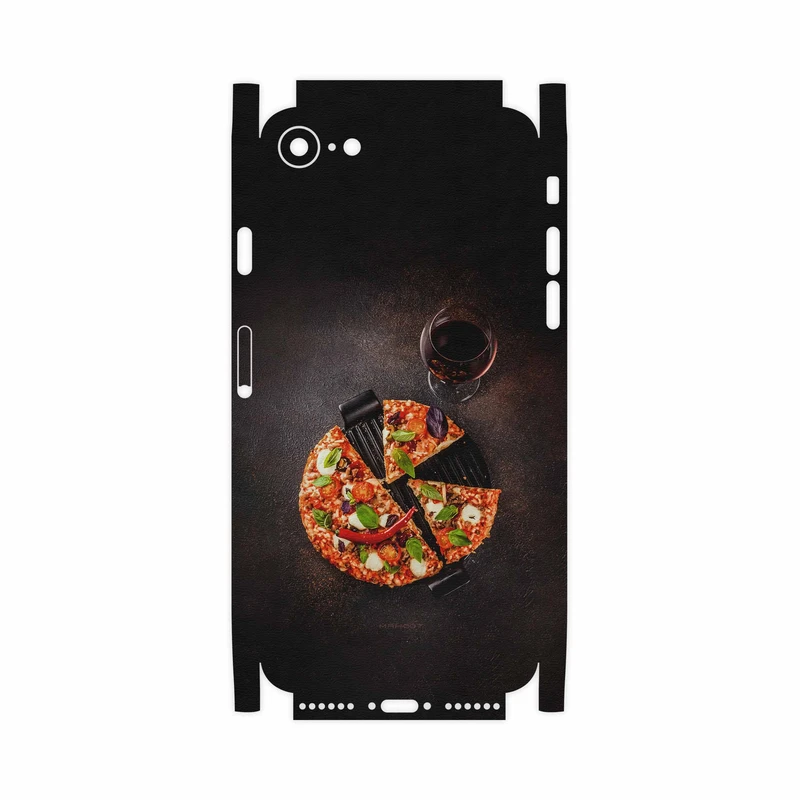 برچسب پوششی ماهوت مدل Pizza-FullSkin مناسب برای گوشی موبایل اپل iPhone 8
