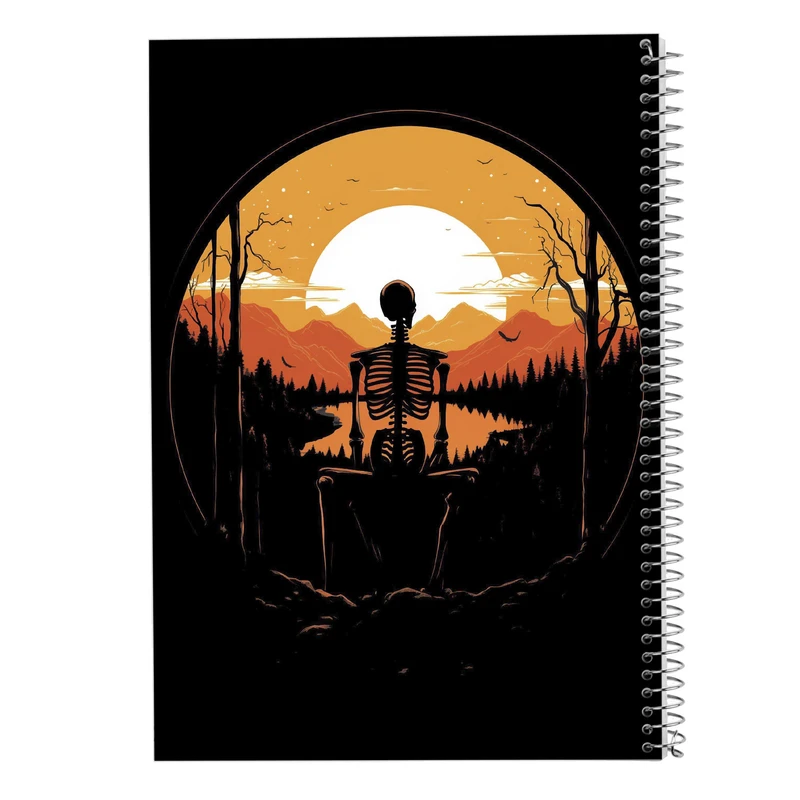 دفتر شطرنجی 50 برگ مدوپد مدل ChainSaw Man کد DF10935