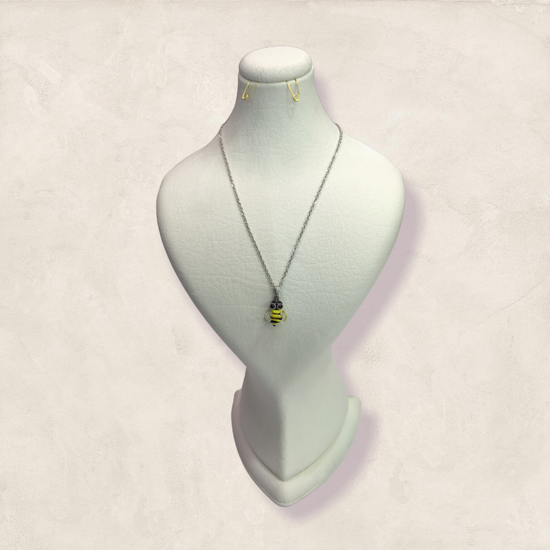 گردنبند دخترانه مدل زنبور عسل گردنبند دخترانه مدل زنبور عسل