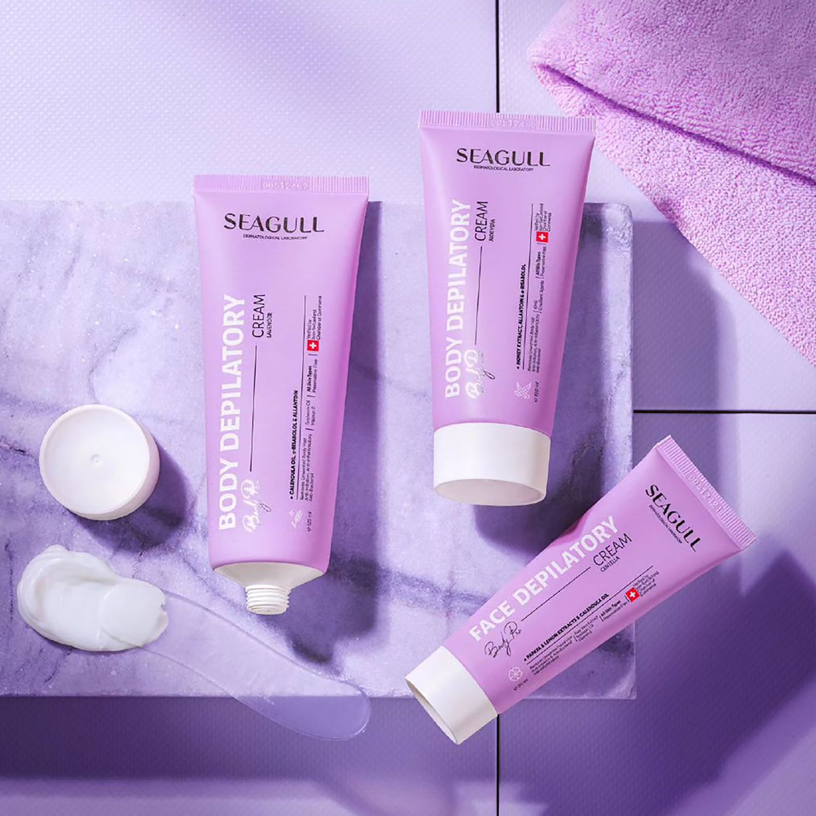 کرم موبر صورت و بدن سی گل مدل Beauty Pro مناسب انواع پوست حجم 125 میلی لیتر -  - 3
