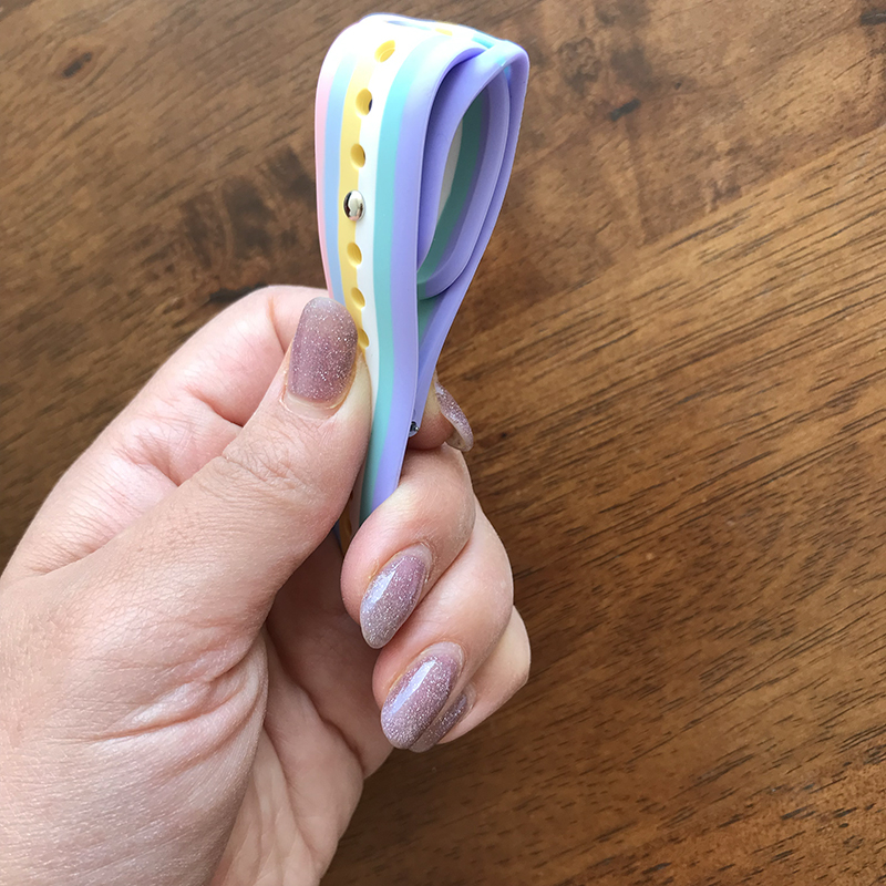 بند مدل Rainbow-01 مناسب برای ساعت هوشمند سامسونگ Galaxy Watch Active / Active 2 40mm / Active 2 44mm / Gear S2 / Watch 3 size 41mm