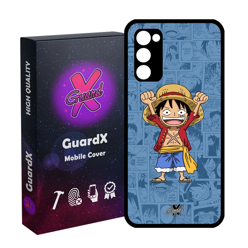 کاور گارد ایکس طرح One Piece Luffy Anime مدل Glass10464 مناسب برای گوشی موبایل سامسونگ Galaxy S20 FE