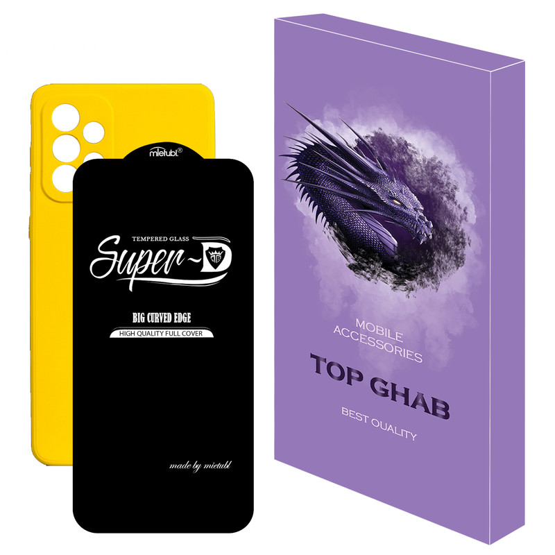  کاور تاپ قاب مدل 2SDL مناسب برای گوشی موبایل سامسونگ Galaxy A13 4G به همراه محافظ صفحه نمایش