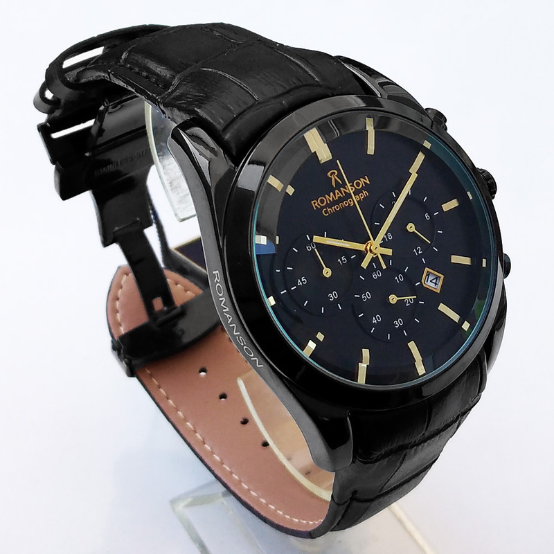 ساعت مچی عقربهای مردانه رومانسون مدل بندچرمی کرنوگراف سه موتور فعال کد BLC 123 ساعت مچی عقربهای مردانه رومانسون مدل بندچرمی کرنوگراف سه موتور فعال کد BLC 123