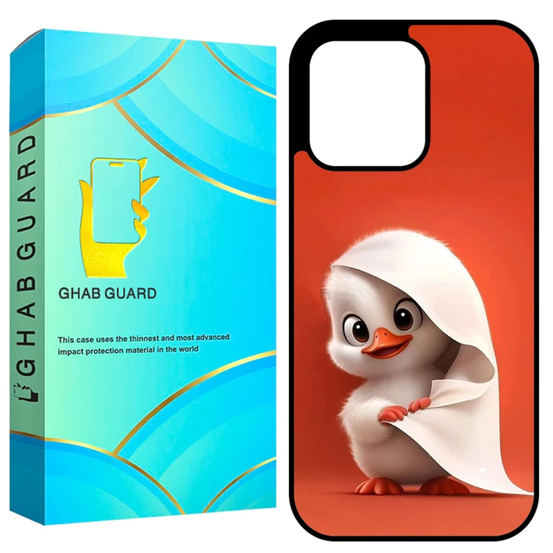 کاور قاب گارد طرح اردک مدل GCHP16P مناسب برای گوشی موبایل اپل iPhone 16 Pro
