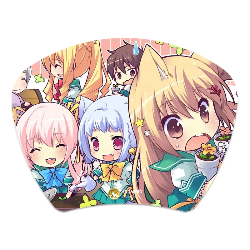 ماوس پد هومرو مدل MC445 طرح کاوایی فانتزی دخترونه