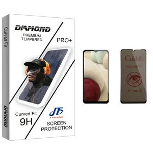 JF Diamond glass Privacy Screen Protector For Samsung سامسونگ Galaxy A12