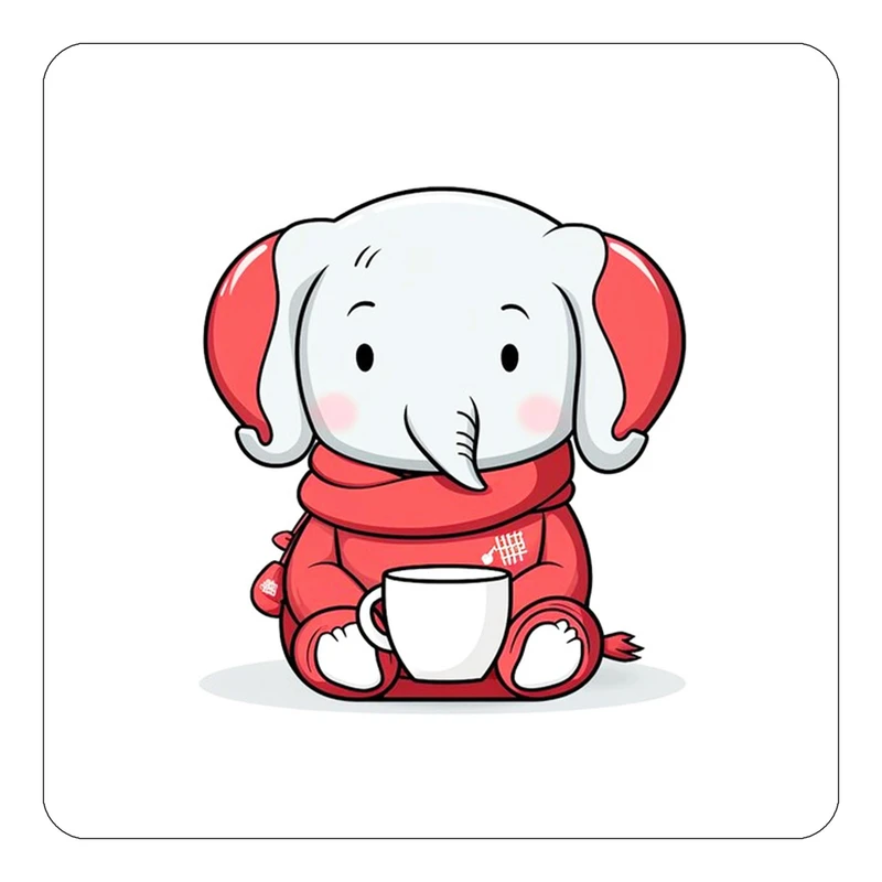 مگنت کاکتی طرح حیوانات کارتونی مدل mp27967