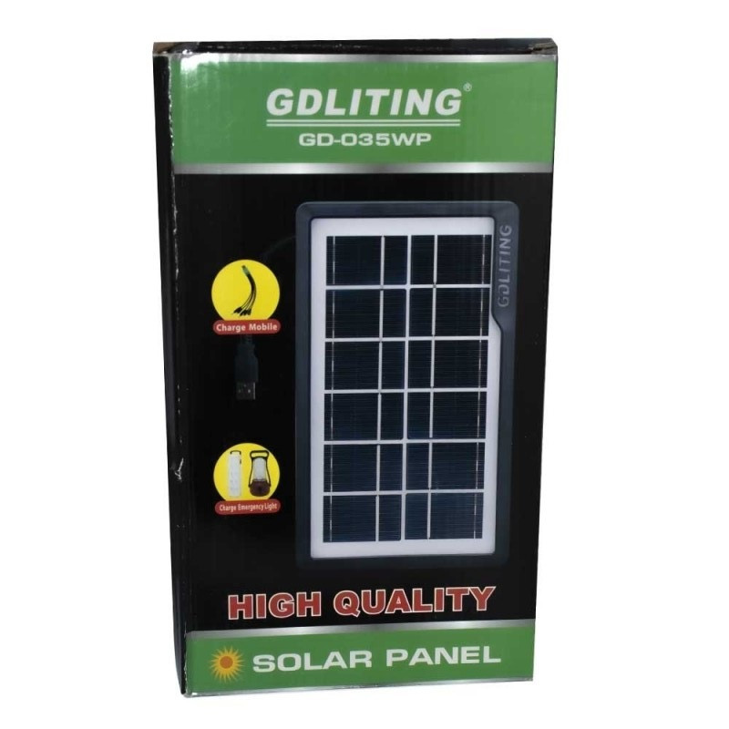 پنل خورشیدی جی دی لایت مدل GD-035WP ظرفیت 3.5 وات پنل خورشیدی جی دی لایت مدل GD-035WP ظرفیت 3.5 وات
